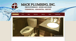 Desktop Screenshot of mackplumbing.com